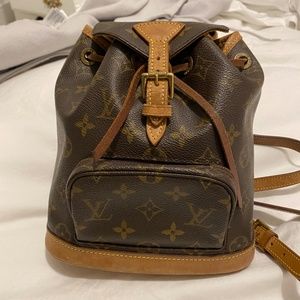 Vintage Louis Vuitton Montsouris Backpack PM
